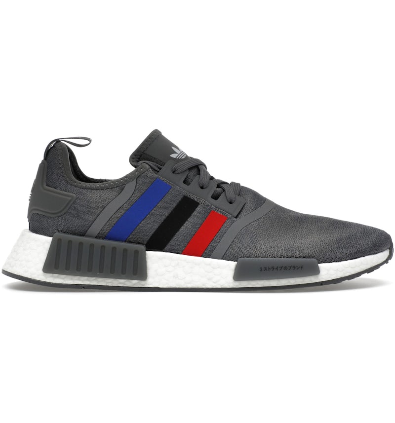 adidas NMD R1 Grey Better Scarlet Core Black Men's FZ5708 US