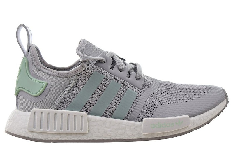 Adidas nmd r1 men's shop cloud white grey two