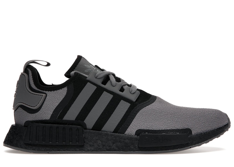 adidas nmd r1 grey and black