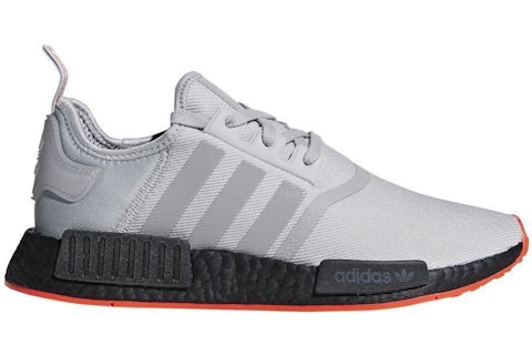 adidas NMD R1 Grey Solar Red Men's F35882 US - Main Image
