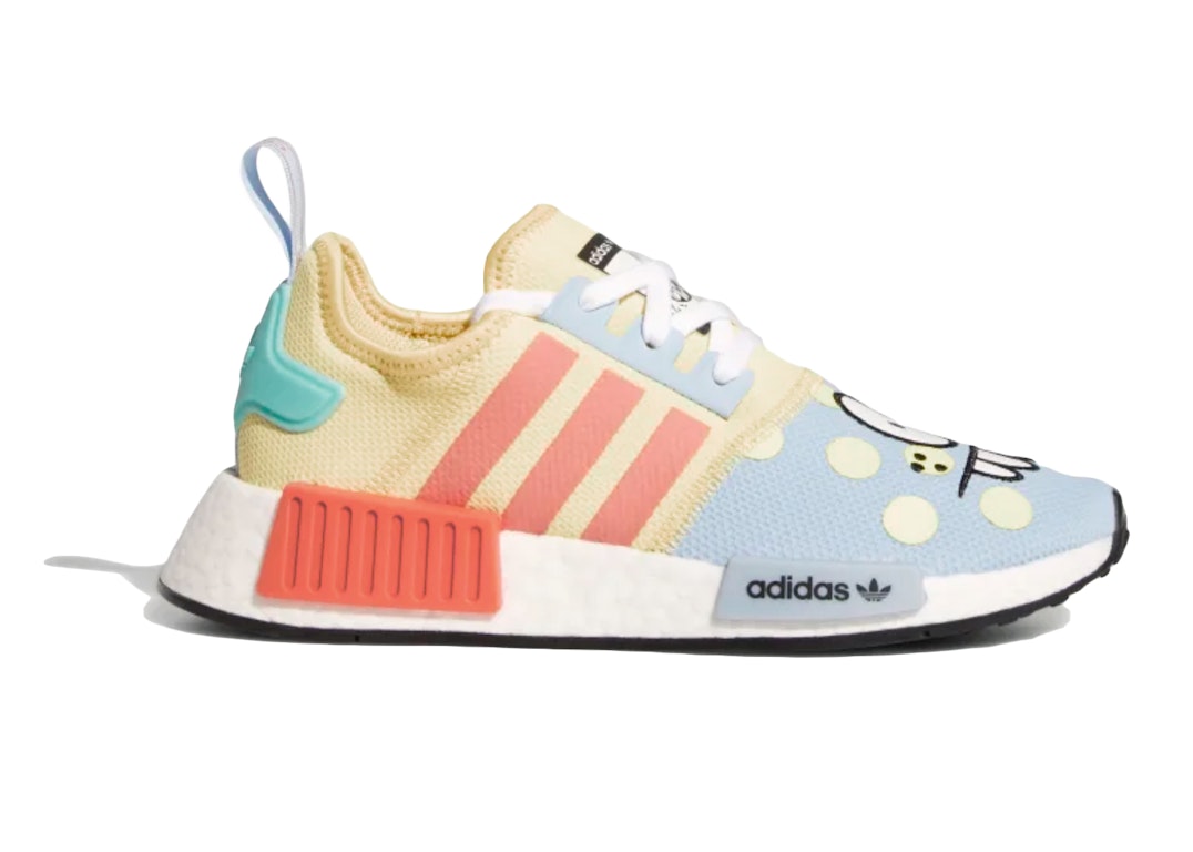 Pre-owned Adidas Originals Adidas Nmd R1 Kevin Lyons (gs) In Sand/bright Coral/clear Sky