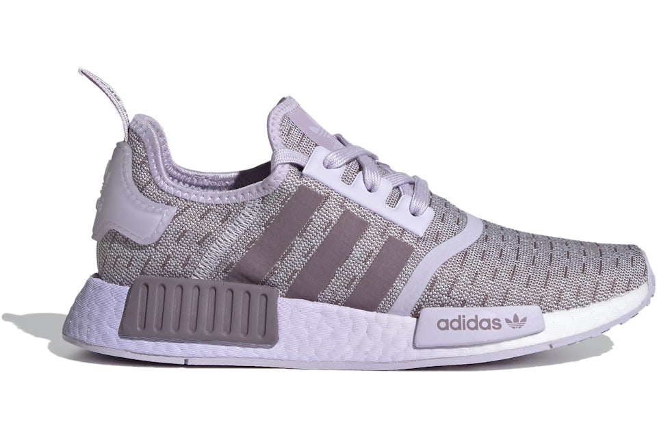 Adidas nmd gray and purple Clearance