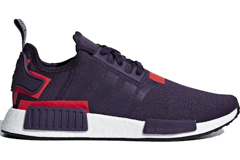 adidas NMD R1 Legend Purple Shock Red Men s BD7752 US