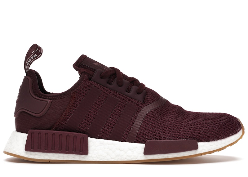 Adidas nmd burgundy mens online