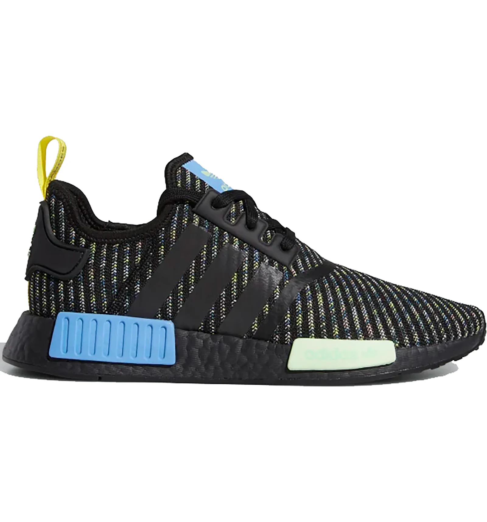 adidas NMD R1 Multi Knit Core Black Men s EG7945 US
