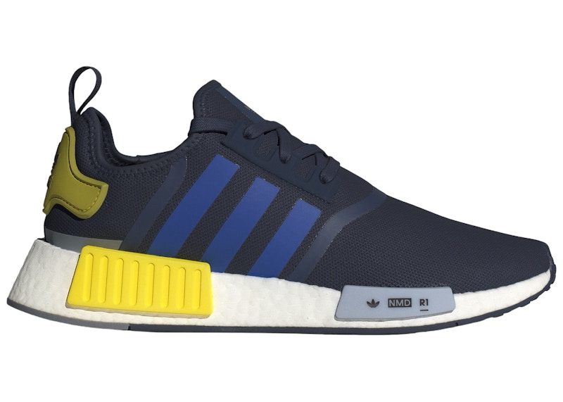 adidas NMD R1 Night Indigo Royal Blue Yellow Men s IF3509 GB