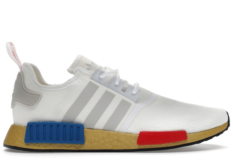 Adidas nmd weiss gold online