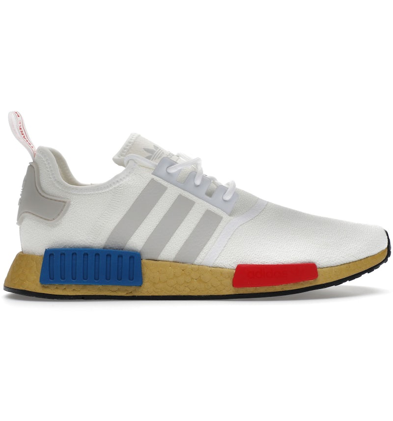 adidas NMD R1 OG White Gold Men's FV3642 US