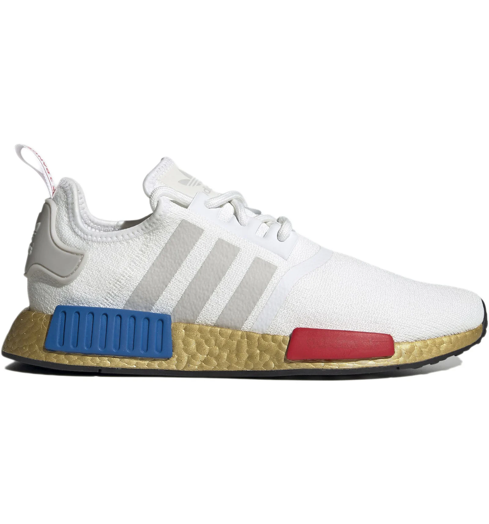 Nmd_r1 shoes white and gold Clearance