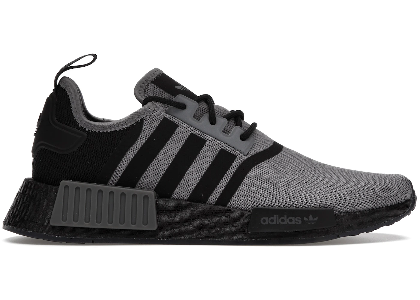 Adidas Nmd_r1 Shoes Adidas Nmds Grey And Black Adidas NMD R1 Grey Gum