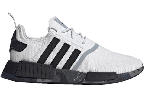 adidas NMD R1 Primeblue White Black Camo Boost Men's GV7944 GB