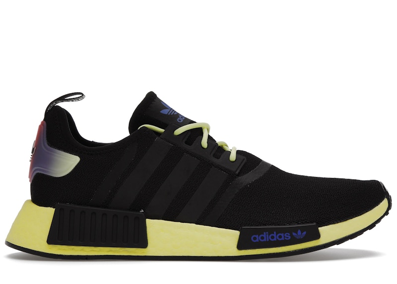 Black and yellow nmd on sale