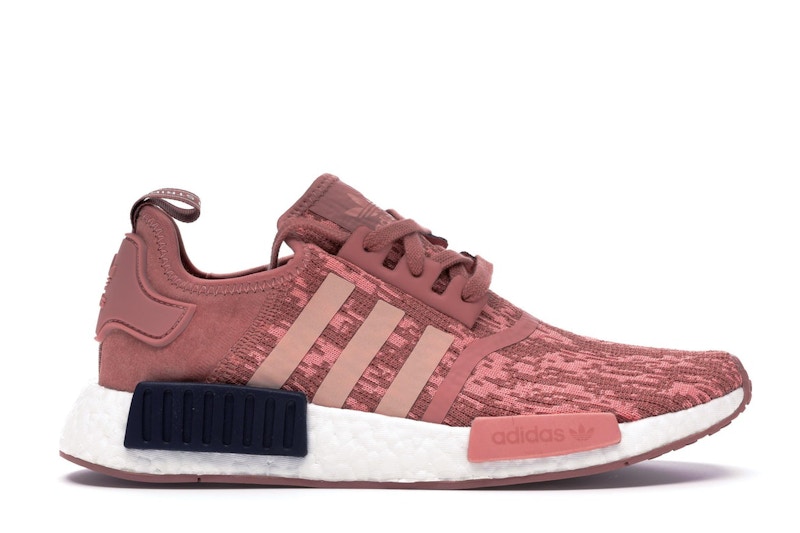 Pre-owned Adidas Originals Nmd R1 Glitch (women's) Sneakers In Raw Pink/trace Pink/legend Ink