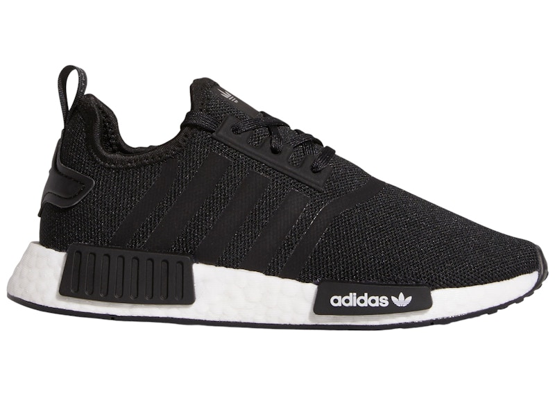 Adidas fashion nmd r1 core black cloud white