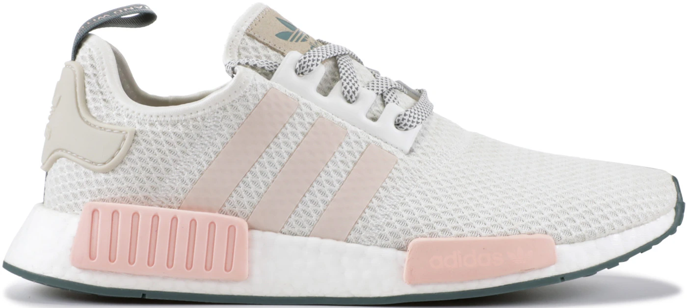 adidas NMD R1 Running White Icey Pink (Women's) - D97232 - US