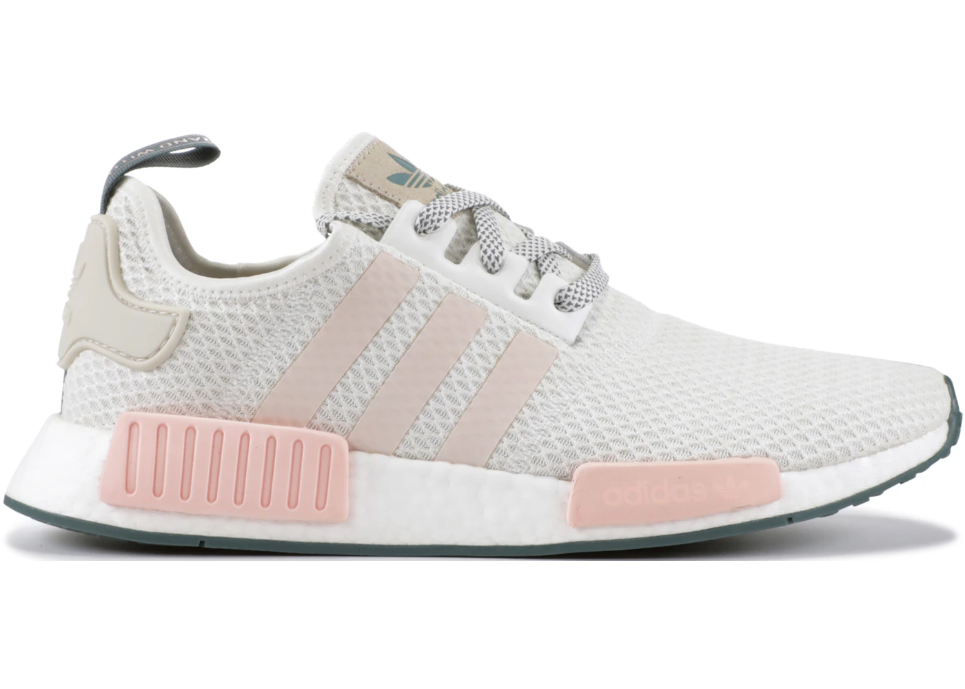 Adidas nmd 2025 white icey pink