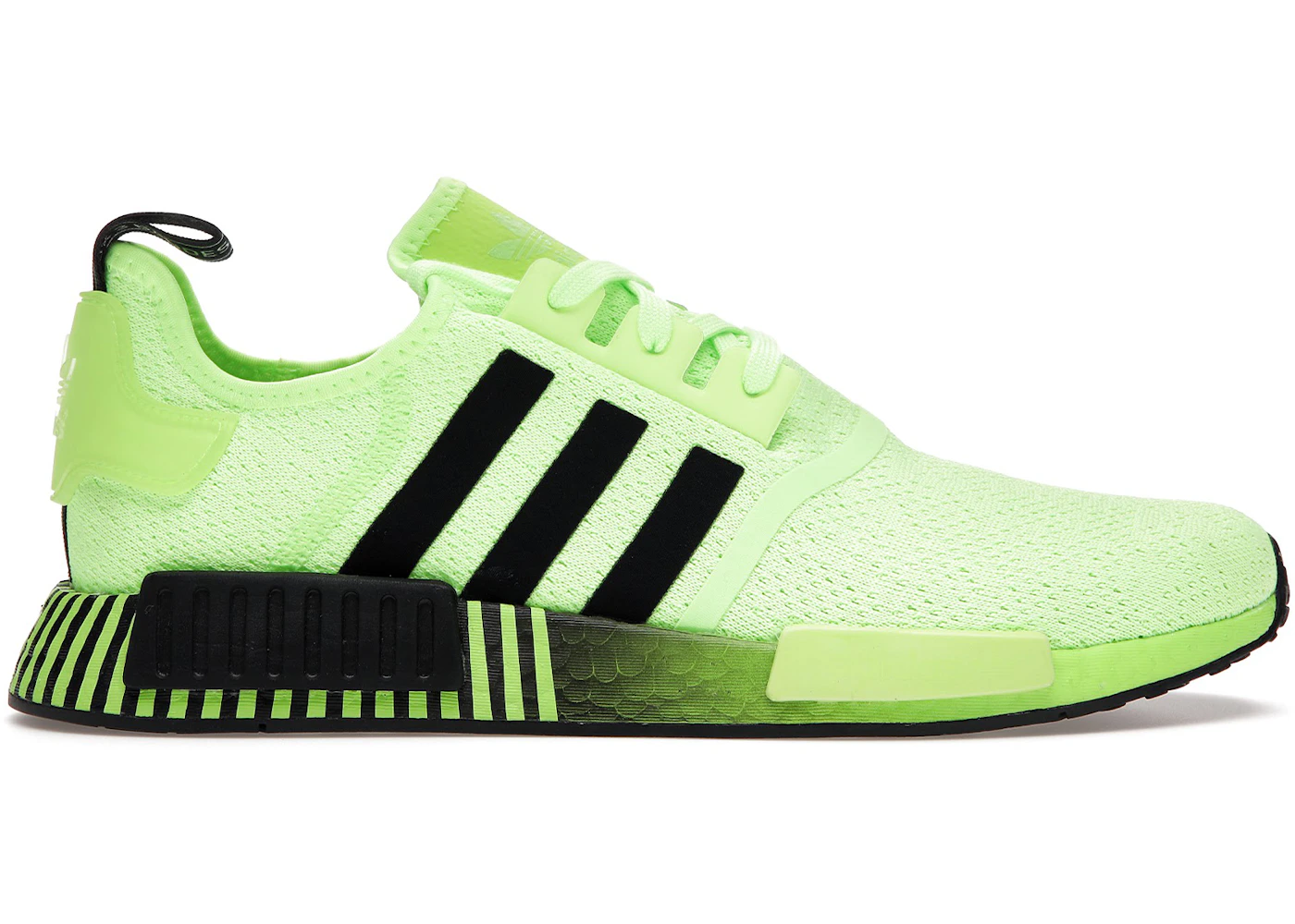 Adidas Nmds Adidas Nmd Green And White Shoes Lime Green Nmds