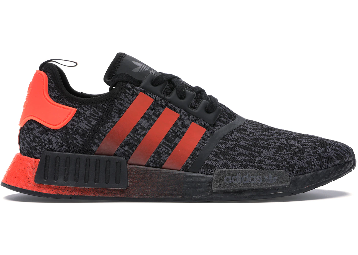 adidas NMD R1 Solar Red Core Black Men's - EG7953 - US