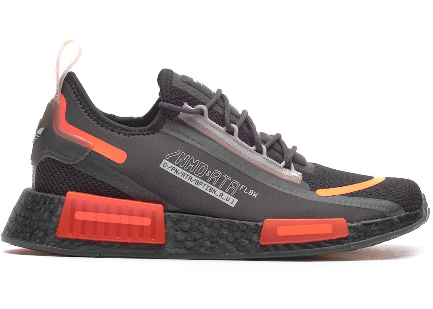 Adidas nmd r1 herren black orange Clearance