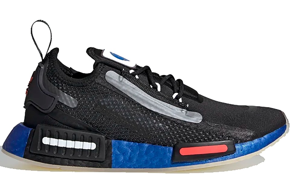 Adidas NMD R1 Space Men Shoes Black Textile Size 40 Foot Locker