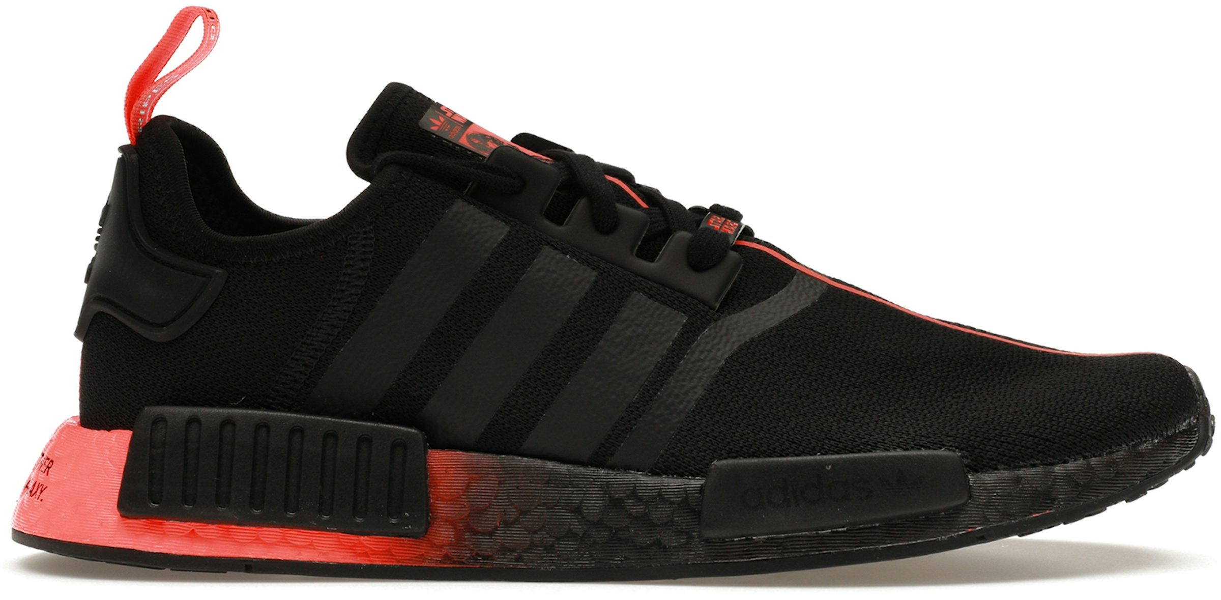 Adidas Nmd XR1 BY9924 Black Solar Red Boost Running Shoes Sneakers Men -  beyond exchange