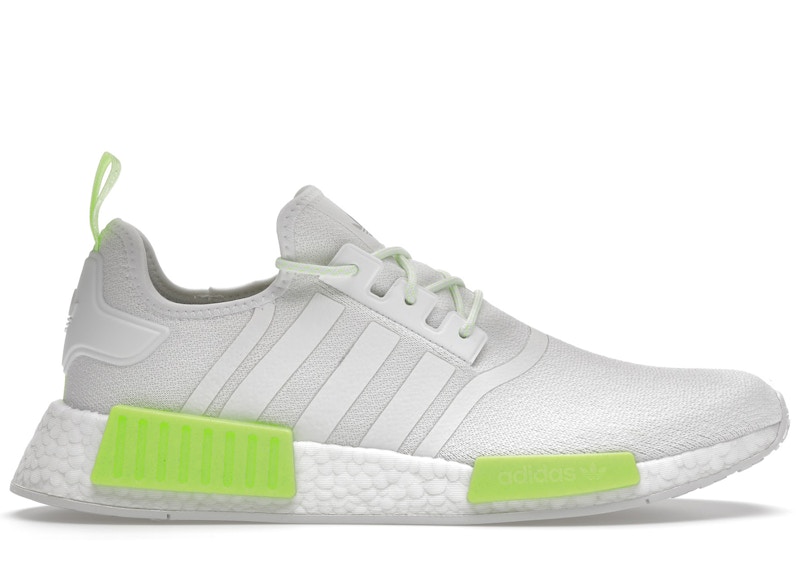 Nmd r1 white and cheap green