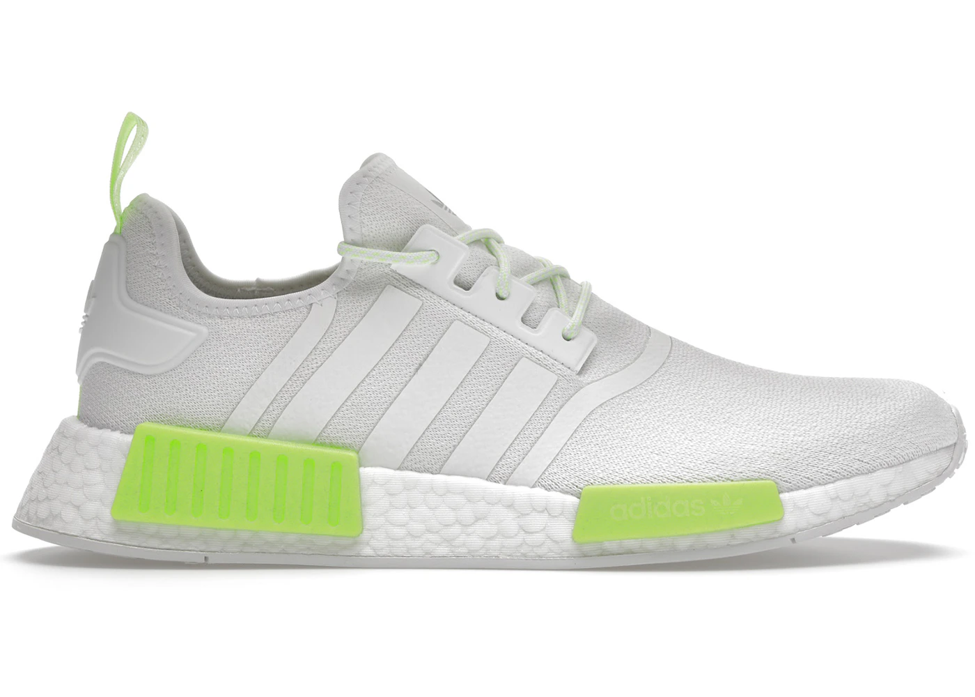 adidas NMD R1 Crystal Weiß Solar Grün Herren – GW5663-WL – DE