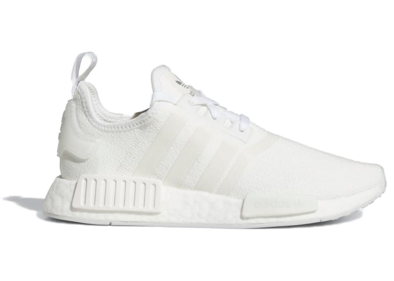 adidas NMD R1 Triple White Women s H01903 US