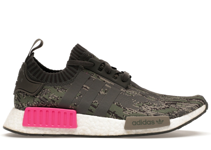 Gray and store pink nmds