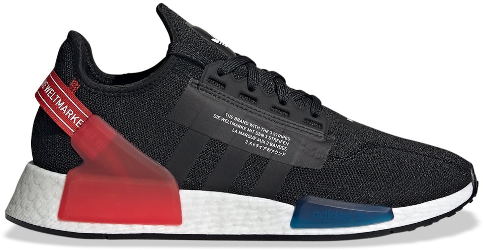 NMD R1 V2 Black Red - GY6162 - US