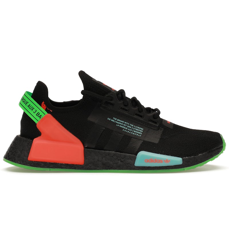 adidas NMD R1 V2 Glow Black Sonic Ink Men's - GX1399 - US adidas NMD R1 V2 Glow Black Sonic Ink Men's - GX1399 - US