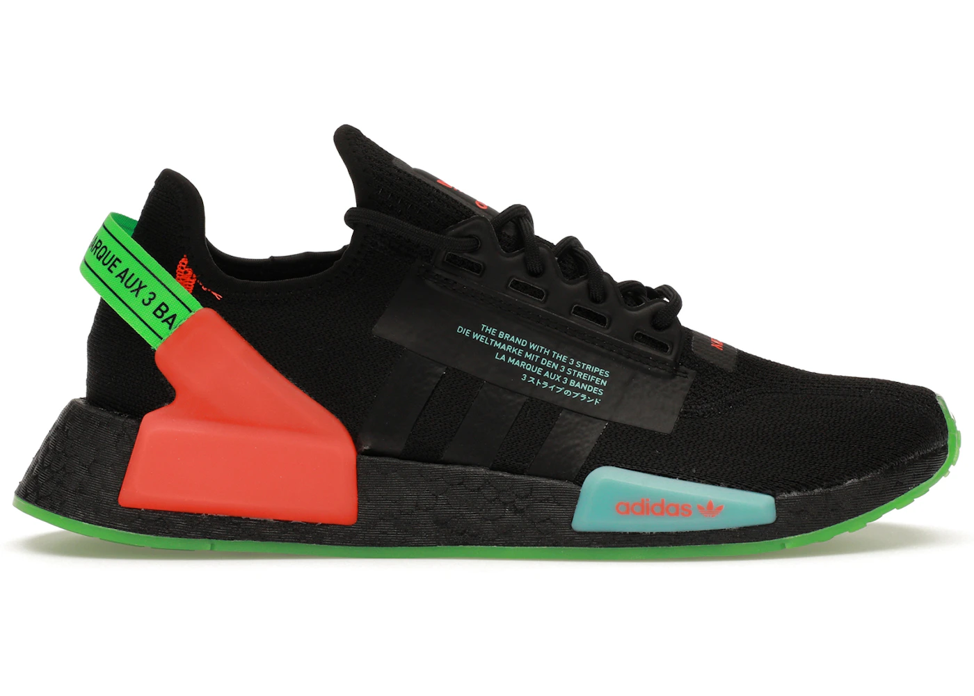 adidas NMD R1 V2 Glow Black Sonic Ink Men's - GX1399 - US adidas NMD R1 V2 Glow Black Sonic Ink Men's - GX1399 - US