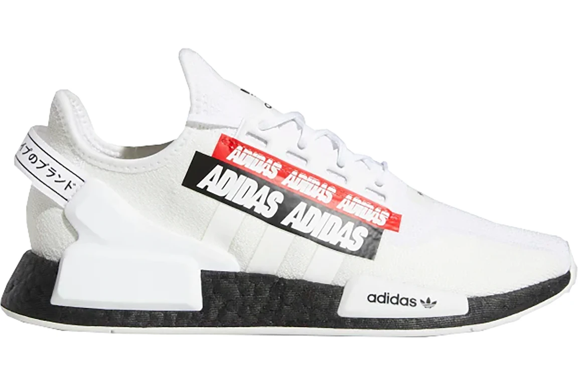 adidas NMD R1 V2 Label Pack Cloud White