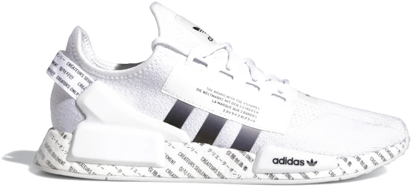 White adidas NMD Shoes