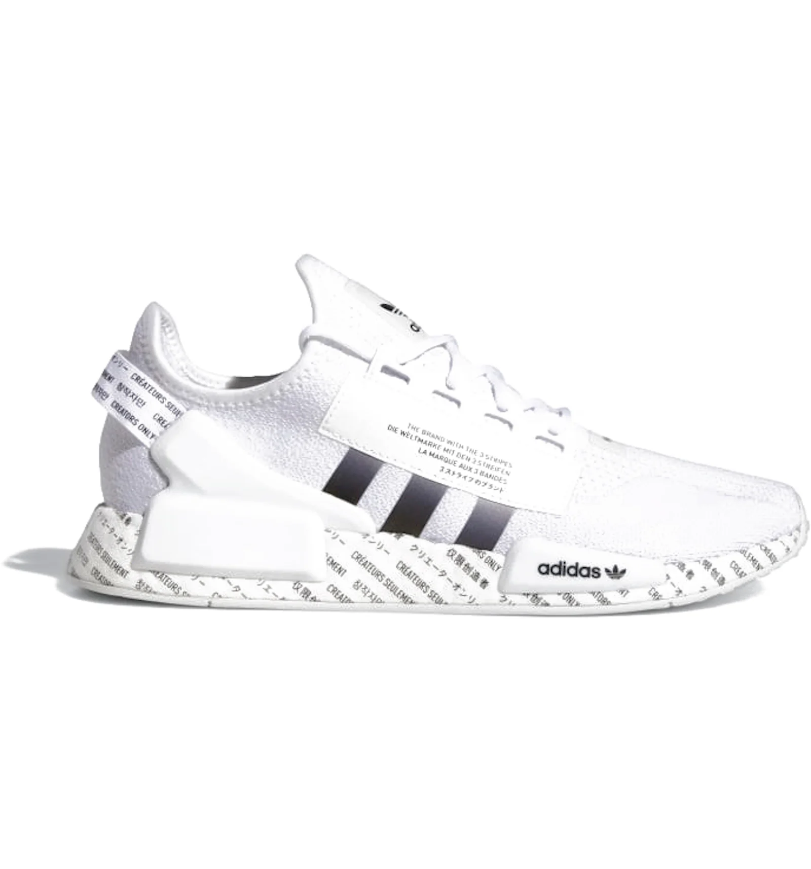 Nmd r1 white bold blue Clearance