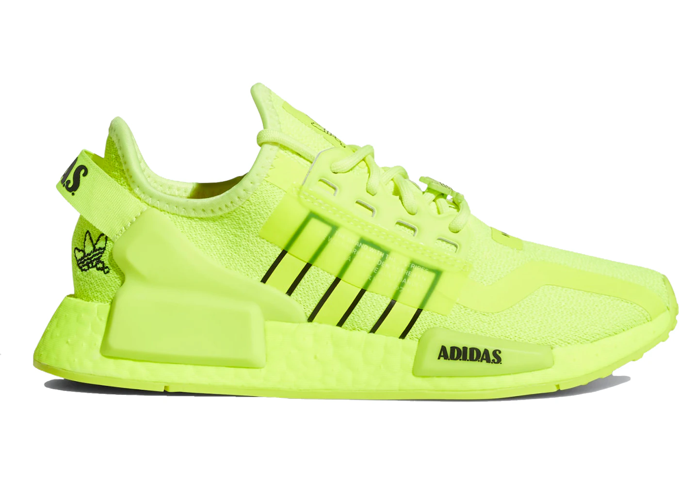 adidas NMD R1 V2 Solar Yellow (GS) - GY5061 - US