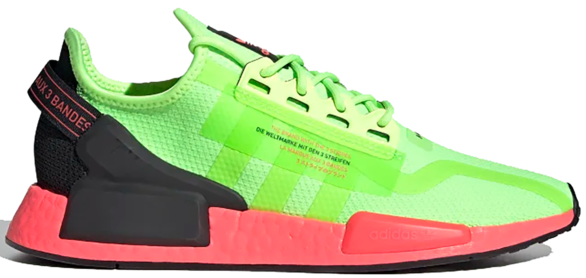 adidas NMD R1 V2 Watermelon Pack Green 