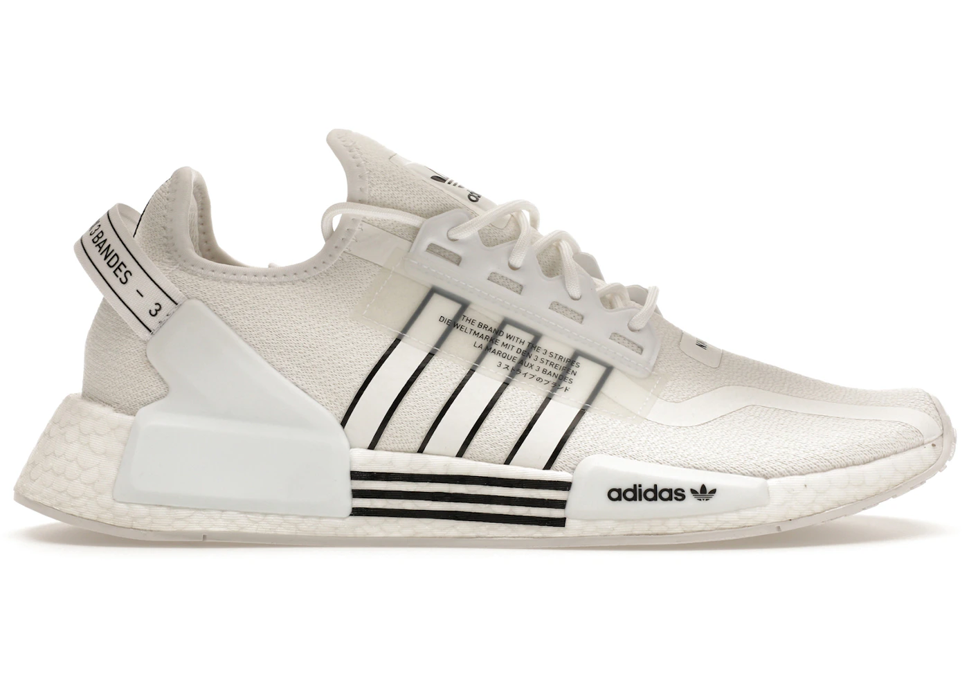 Shoes Adidas White Adidas Nmd R1 V2 Adidas NMD R1 “White/Navy” Di