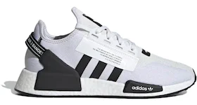 adidas NMD R1 V2 White Black Stripes