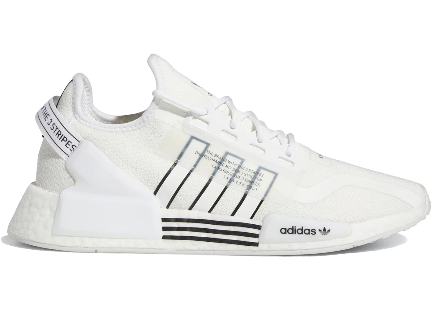 Adidas nmd white white black Clearance