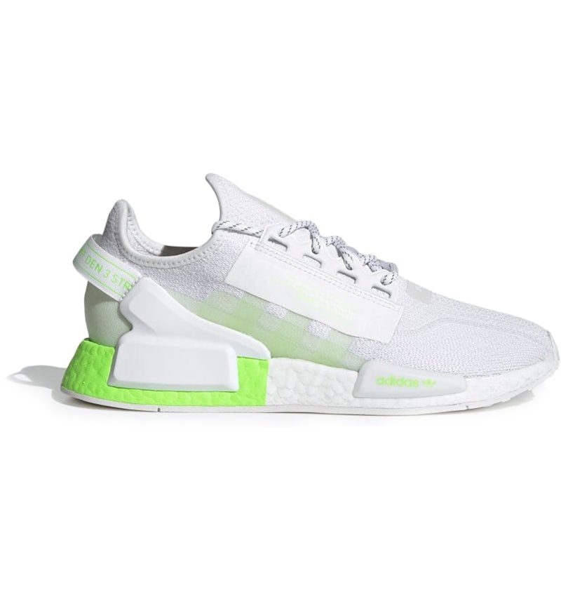 adidas NMD R1 V2 Blanco Verde Señal Hombre GX4985 US