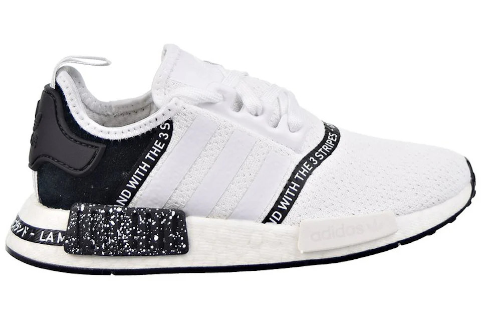 Nmd white and black stripes Clearance
