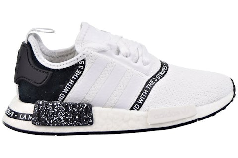 adidas NMD R1 White Black (GS) - EF3647 - US adidas NMD R1 White Black (GS) - EF3647 - US