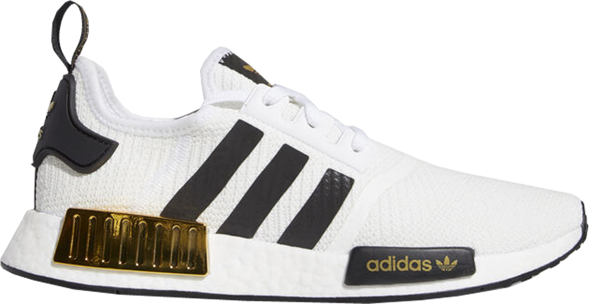 white and gold adidas nmd