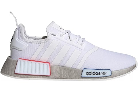 adidas NMD R1 White Grey Boost Men's - GX9525 - GB adidas NMD R1 White Grey Boost Men's - GX9525 - GB