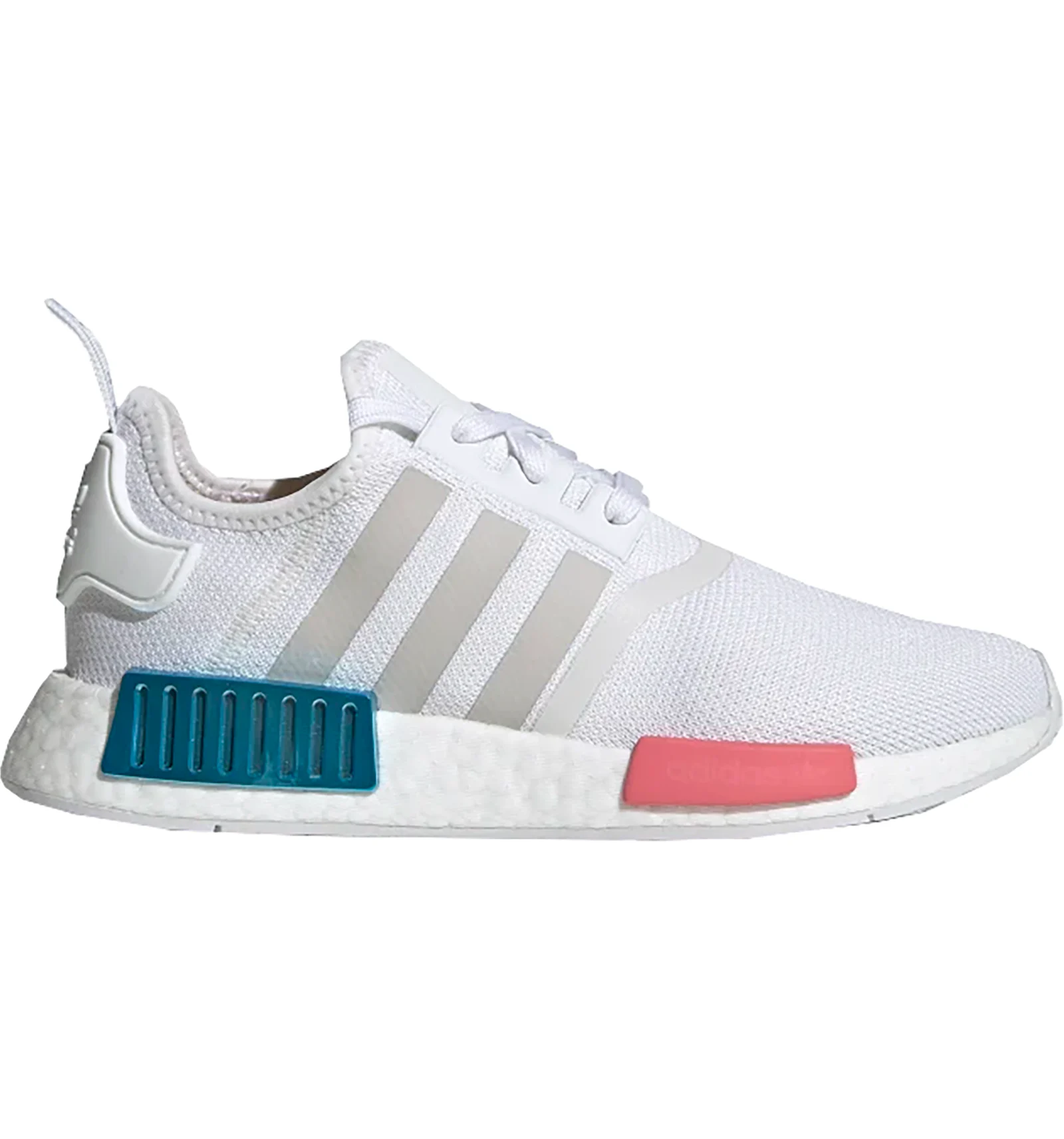 adidas NMD R1 White Grey Hazy Rose Women s FX7074 US