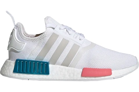 adidas NMD R1 White Grey Hazy Rose Women s FX7074 US