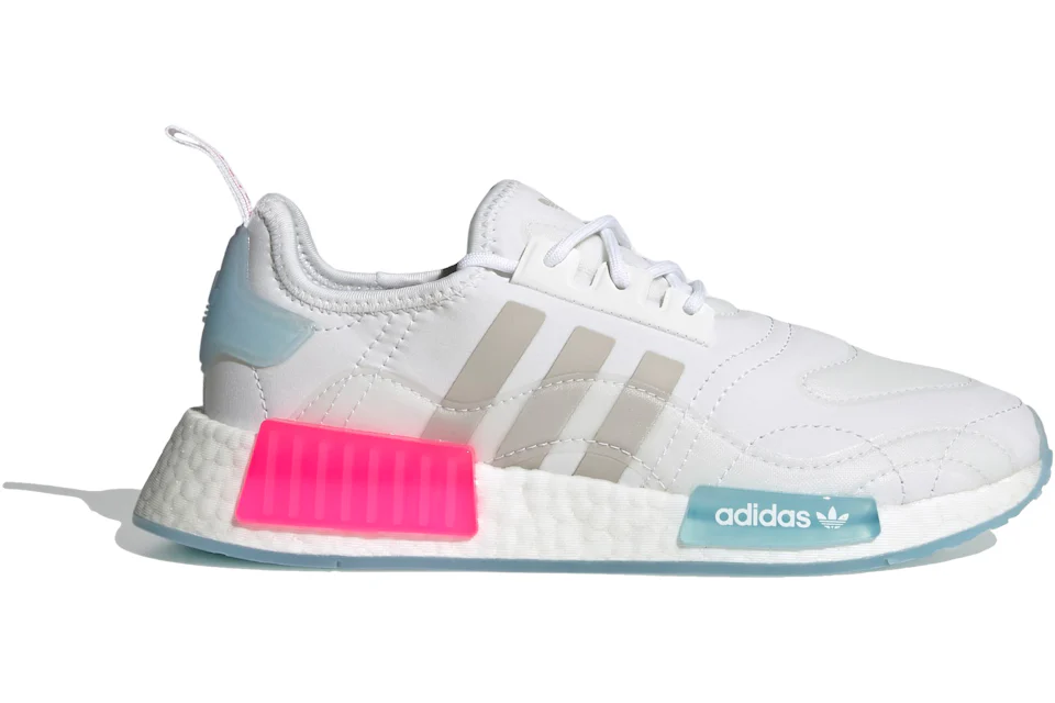 Adidas nmd white pink que es Clearance