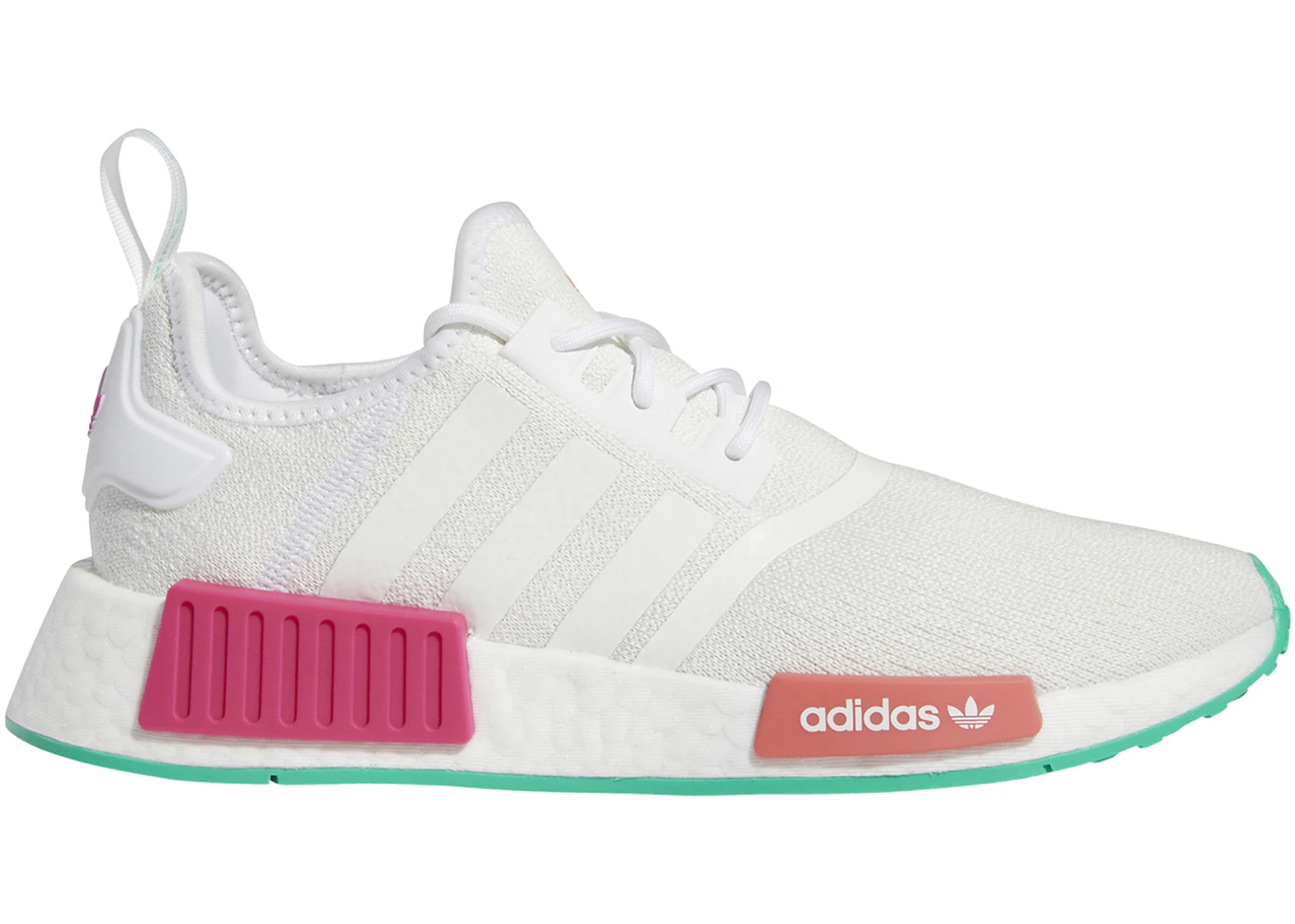 Nmd pink green Clearance