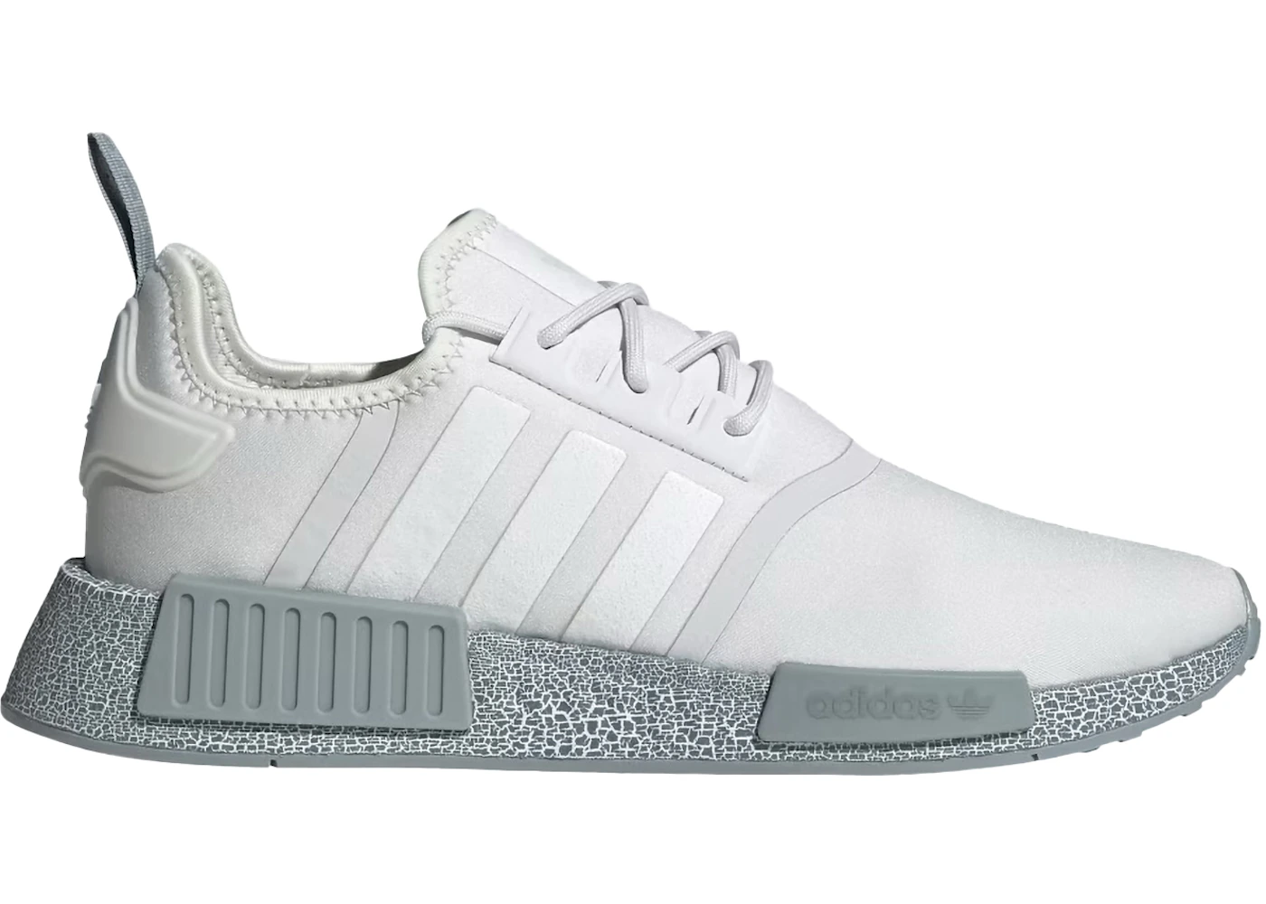 Adidas Originals Nmd Nmd R1 White And Grey Adidas NMD R1 White